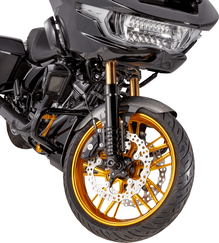 ARLEN NESS 1401-1069 Front Fender - Cafe - 19" - Carbon Fiber - FLT '24-'25 — image 3 of 6