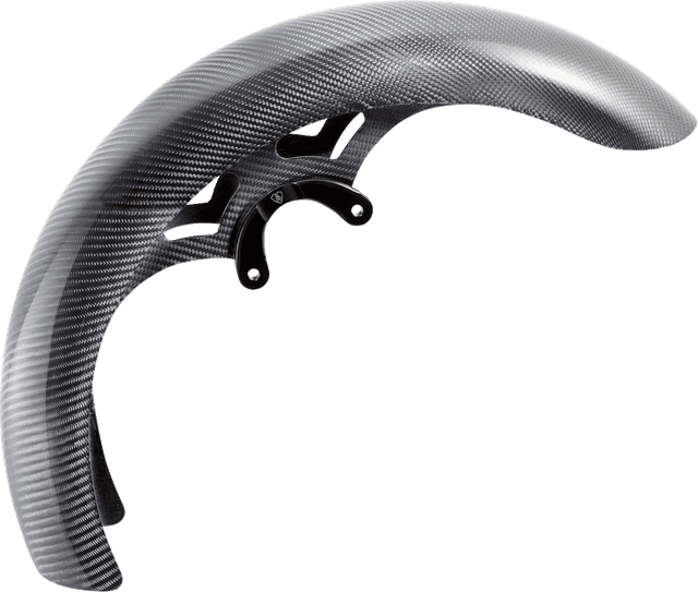 ARLEN NESS 1401-1073 Carbon Fiber Front Fender - Wrapper - 19" - FLT '24-'25 — image 1 of 4
