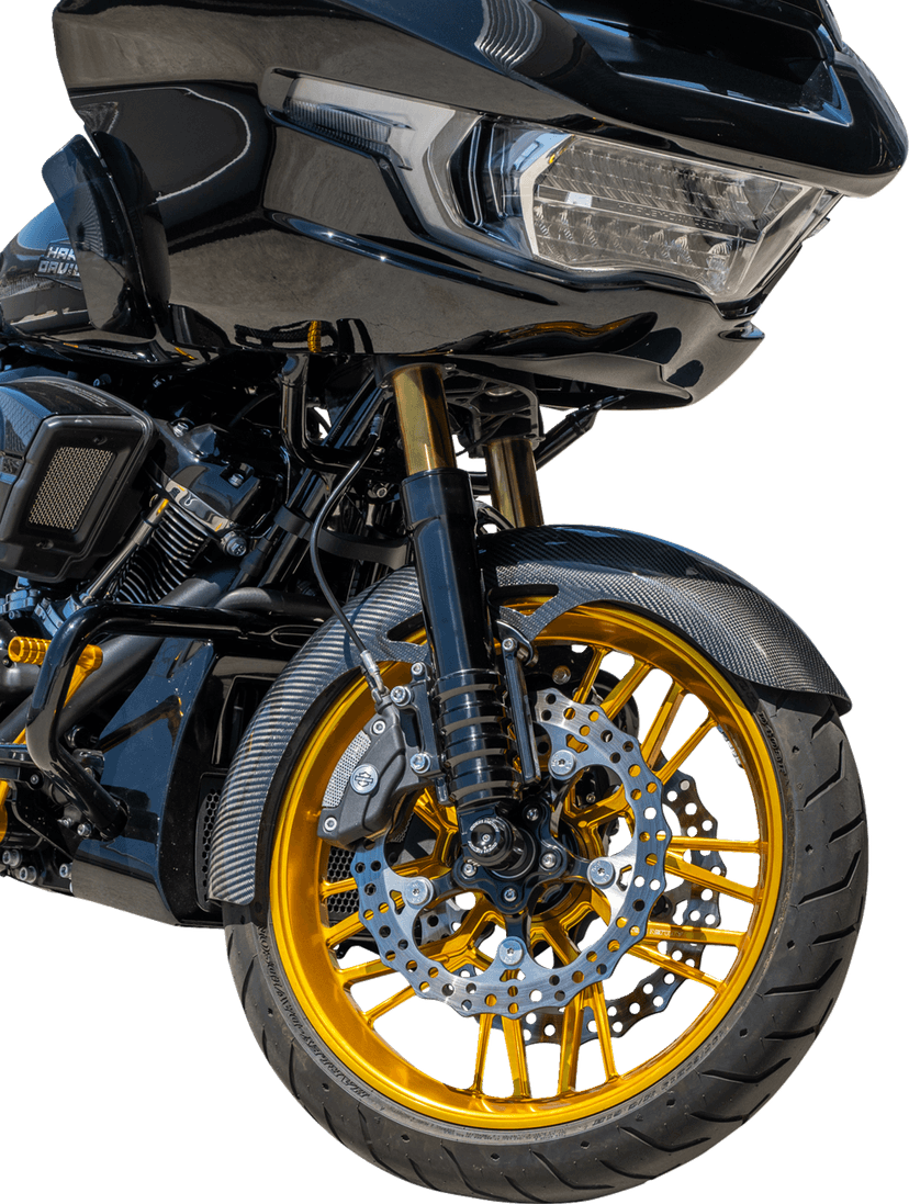ARLEN NESS 1401-1073 Carbon Fiber Front Fender - Wrapper - 19" - FLT '24-'25 — image 2 of 4