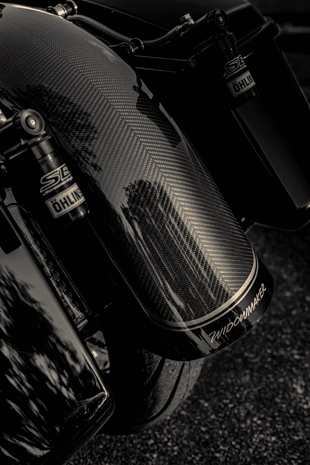 SLYFOX 1401-1077 Fender - Rear - Gloss Black — image 5 of 5
