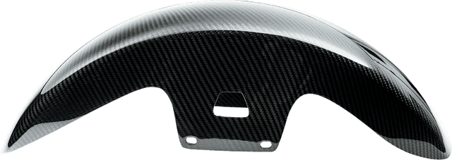 SLYFOX 1401-1079 Front Fender - Mid Length - Carbon Fiber/Gloss — image 2 of 3