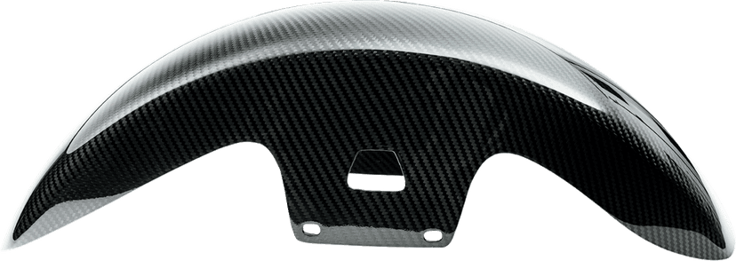 SLYFOX 1401-1079 Front Fender - Mid Length - Carbon Fiber/Gloss — image 2 of 3