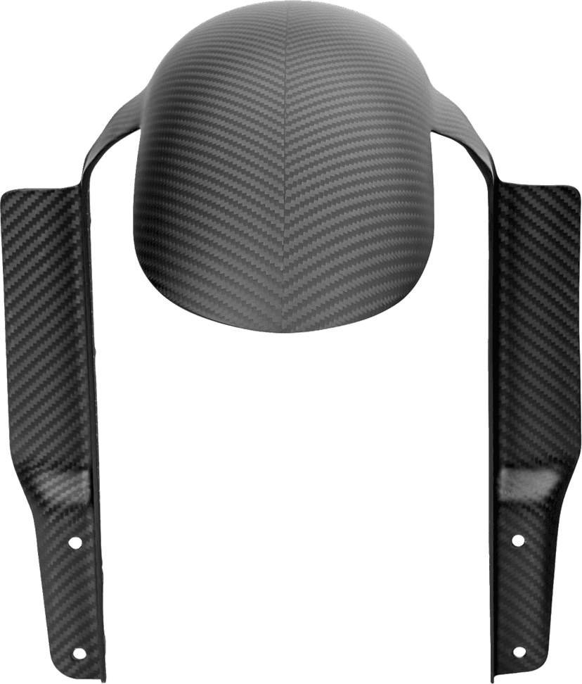 SLYFOX 1401-1082 Front Fender - Carbon Fiber/Matte — image 2 of 2
