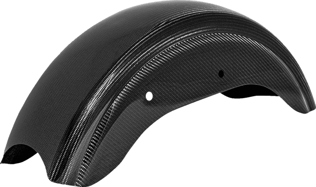 SADDLEMEN 1401-1102 Rear Fender - Carbon Fiber/Gloss - FXBB/FXST/FLSL — image 2 of 5