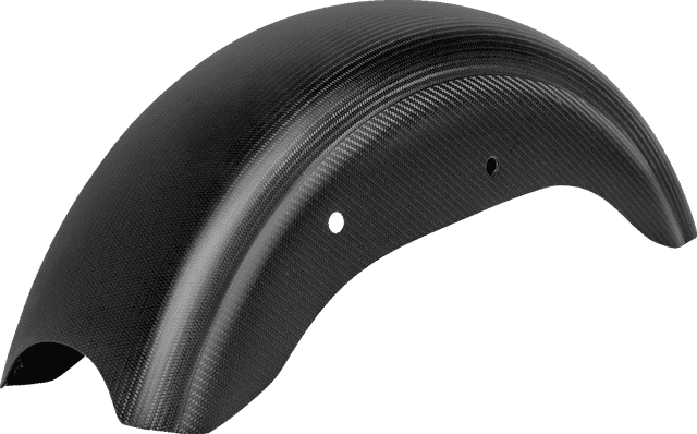 SADDLEMEN 1401-1103 Rear Fender - Carbon Fiber/Matte - FXBB/FXST/FLSL — image 5 of 5