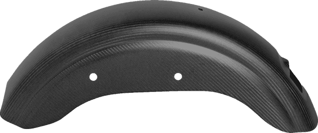 SADDLEMEN 1401-1103 Rear Fender - Carbon Fiber/Matte - FXBB/FXST/FLSL — image 4 of 5