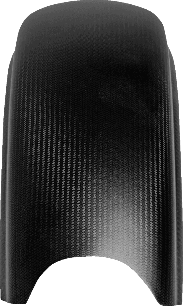 SADDLEMEN 1401-1103 Rear Fender - Carbon Fiber/Matte - FXBB/FXST/FLSL — image 2 of 5