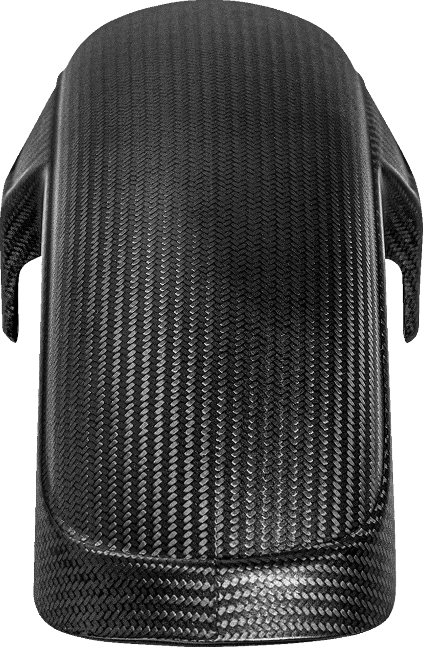 SADDLEMEN 1401-1107 Front Fender - Carbon Fiber/Matte - Softail/Dyna — image 3 of 3