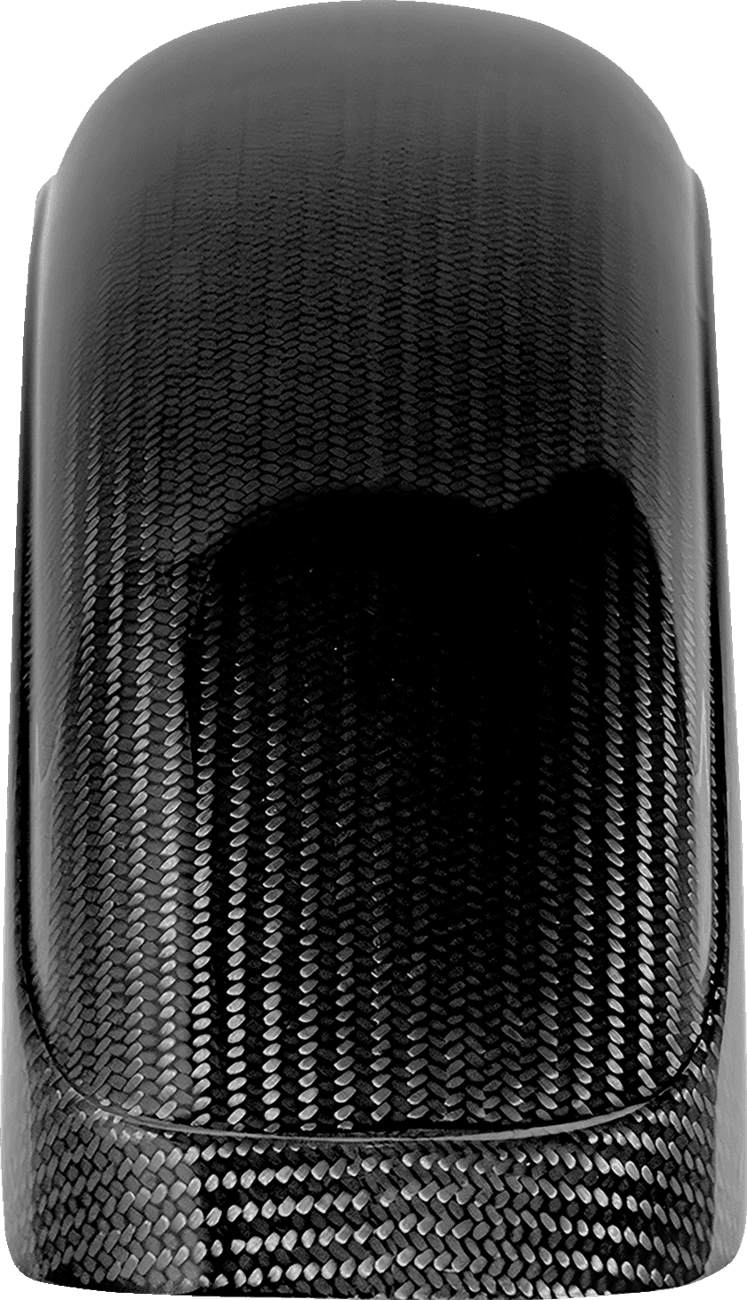 SADDLEMEN 1401-1108 Front Fender - Carbon Fiber/Gloss - Dyna/Sportster — image 3 of 3