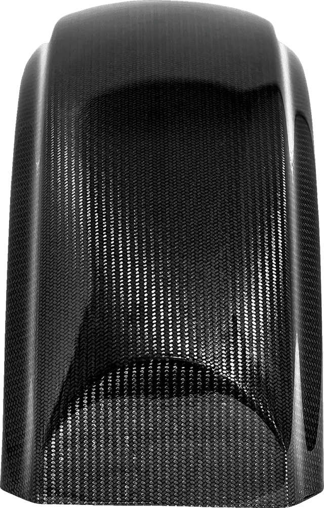 SADDLEMEN 1401-1110 Carbon Fiber Rear Fender - Gloss - Touring '09-'25 — image 5 of 5
