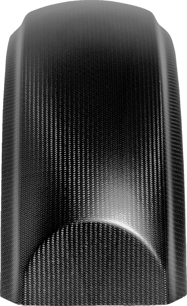 SADDLEMEN 1401-1111 Carbon Fiber Rear Fender - Matte - Touring '09-'25 — image 3 of 5