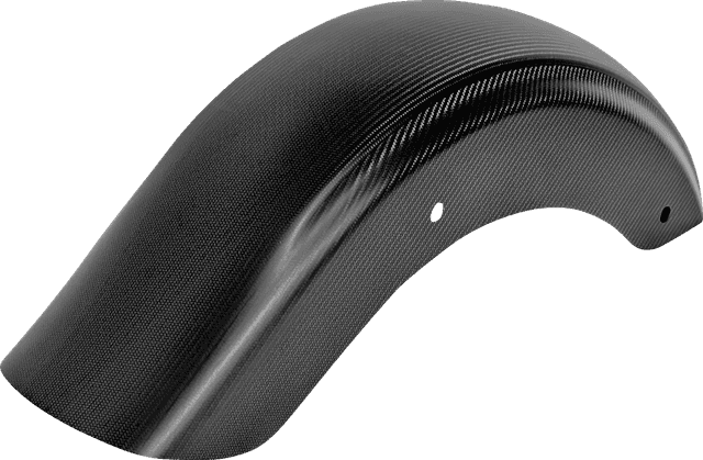 SADDLEMEN 1401-1111 Carbon Fiber Rear Fender - Matte - Touring '09-'25 — image 4 of 5