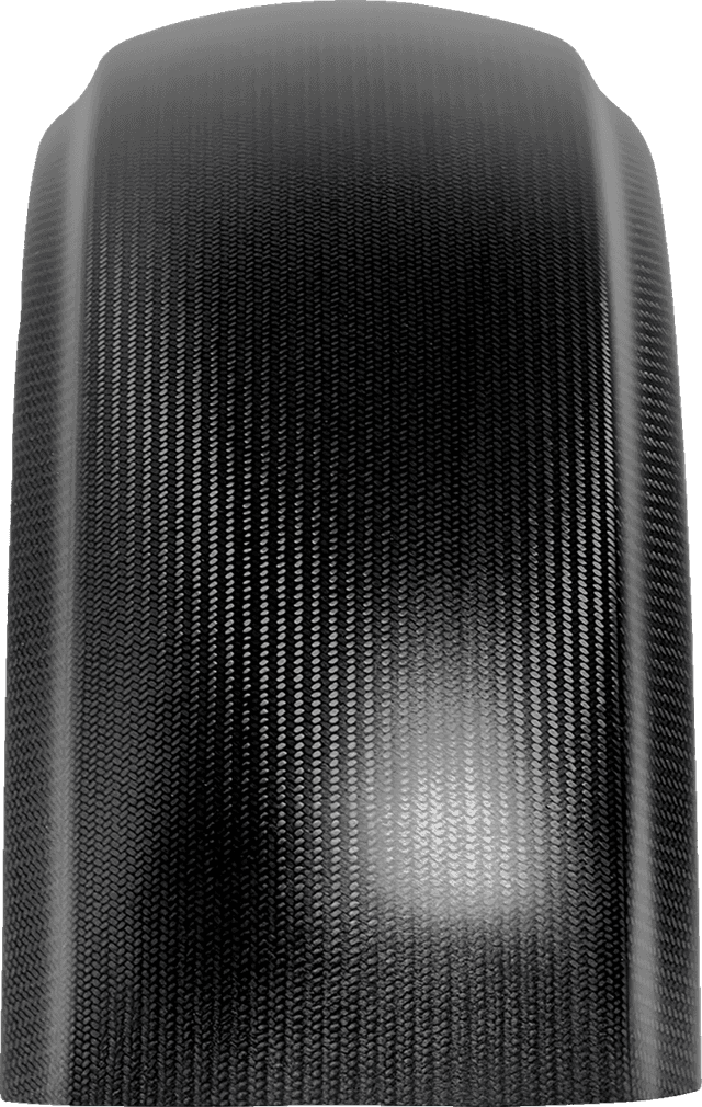 SADDLEMEN 1401-1111 Carbon Fiber Rear Fender - Matte - Touring '09-'25 — image 5 of 5