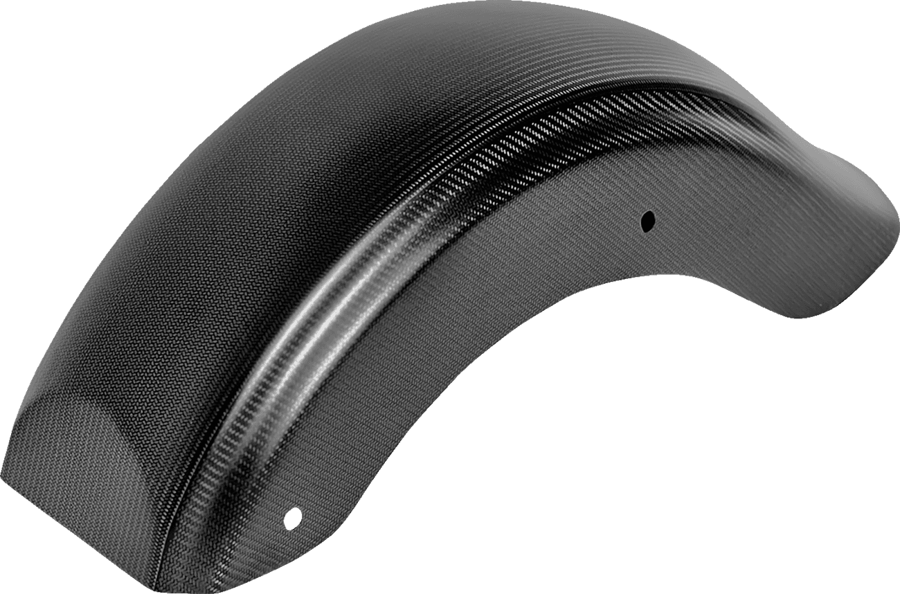 SADDLEMEN 1401-1111 Carbon Fiber Rear Fender - Matte - Touring '09-'25