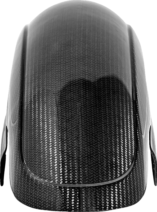 SADDLEMEN 1401-1114 Carbon Fiber Front Fender - Gloss - Touring '23-'25 — image 3 of 3