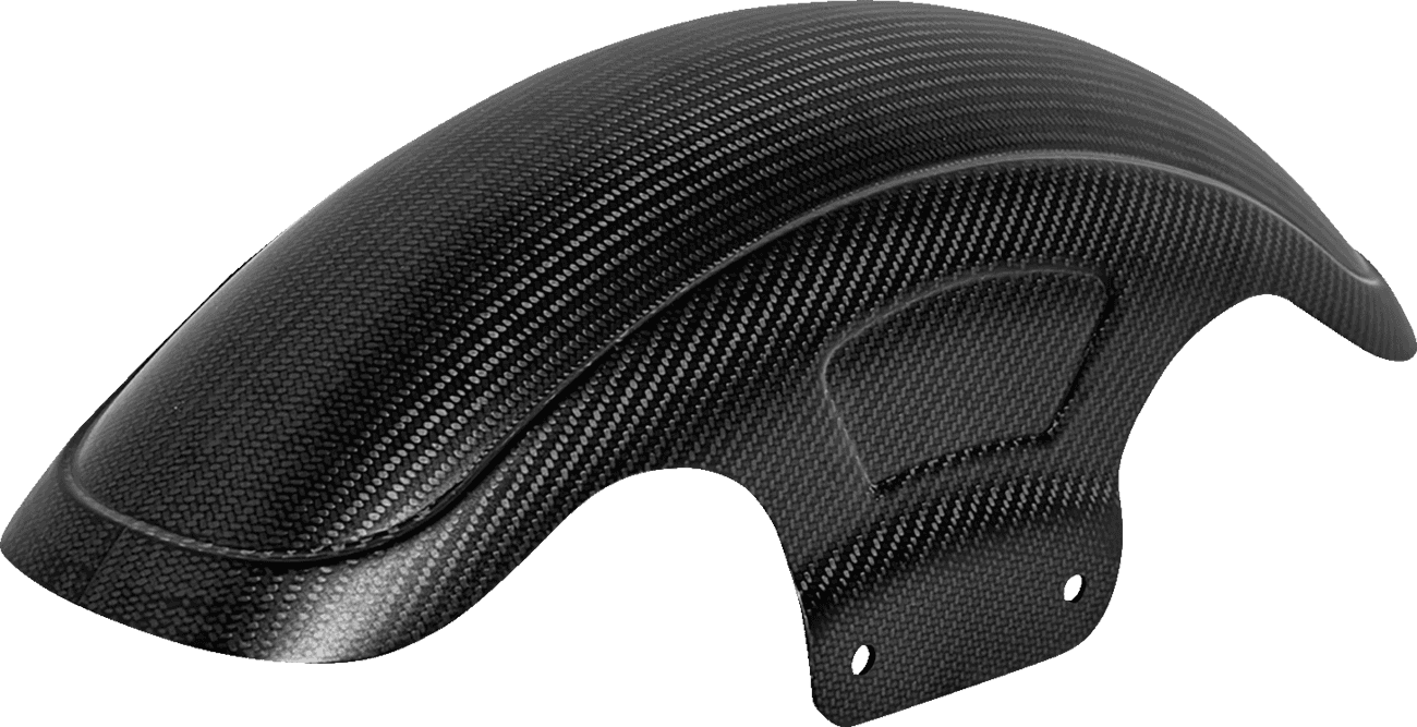 SADDLEMEN 1401-1115 Carbon Fiber Front Fender - Matte - Touring '23-'25