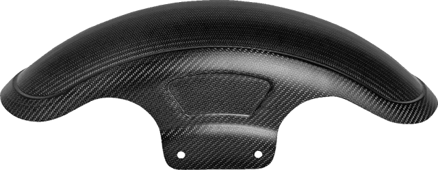 SADDLEMEN 1401-1115 Carbon Fiber Front Fender - Matte - Touring '23-'25 — image 2 of 3