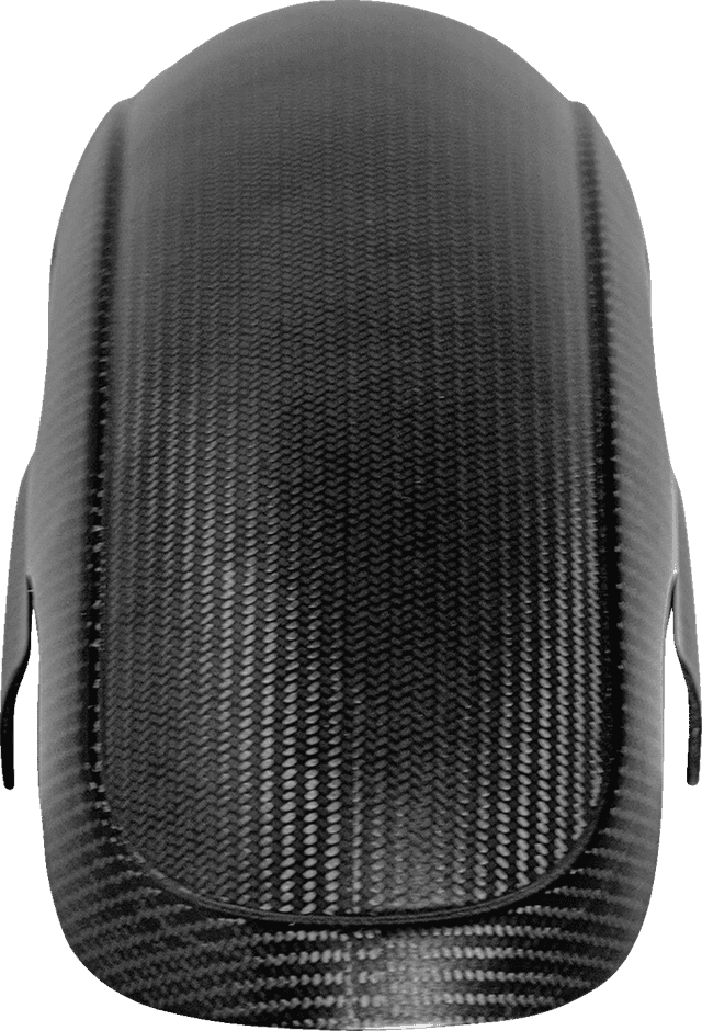 SADDLEMEN 1401-1115 Carbon Fiber Front Fender - Matte - Touring '23-'25 — image 3 of 3