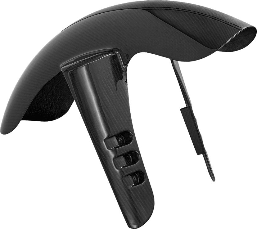 ARLEN NESS 1401-1116 Front Fender - Qualifier - 19" - Carbon Fiber