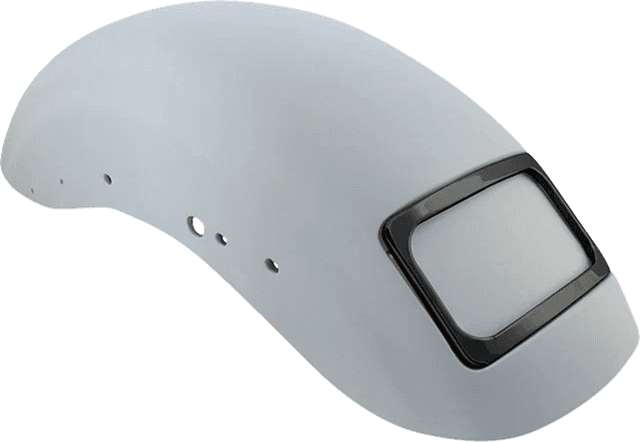 PAUL YAFFE BAGGER NATION 14011140 The Fix Rear Fender - Black Plate Frame - HD Sportster® '14-'22