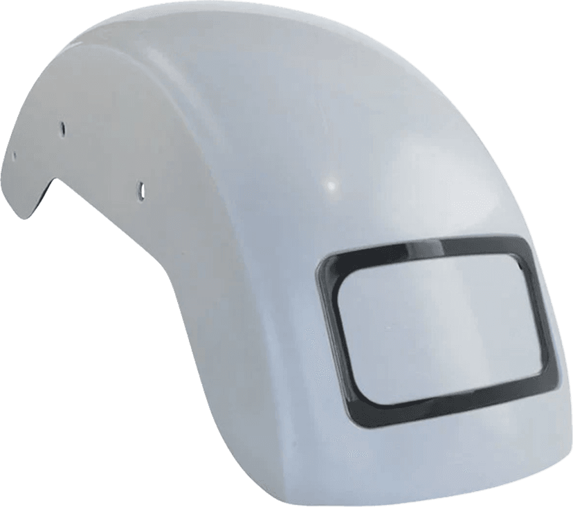 PAUL YAFFE BAGGER NATION 14011142 The Fix Rear Fender - Black Frame Plate - HD Softail® '18-'24