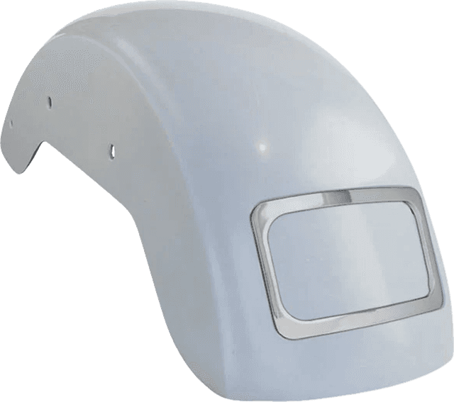 PAUL YAFFE BAGGER NATION 14011143 The Fix Rear Fender - Chrome Frame Plate - HD Softail® '18-'24