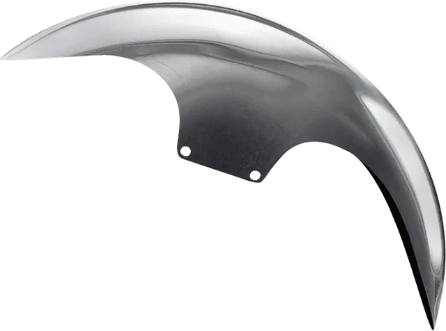 PAUL YAFFE BAGGER NATION 14011165 Cafe Front Fender - OEM 19" Wheel - With Satin Finish Fork Adapters - HD — image 2 of 3