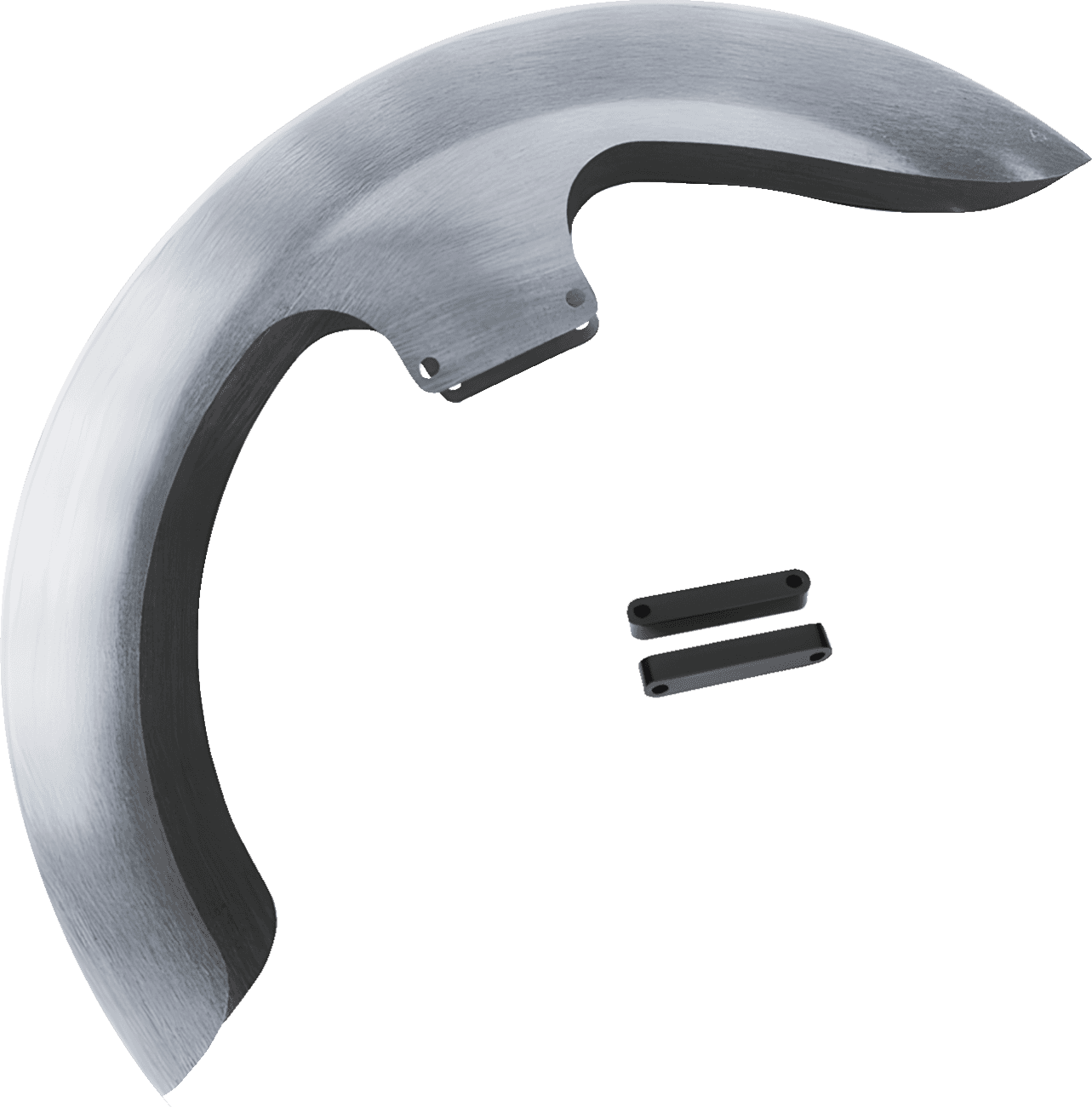 PAUL YAFFE BAGGER NATION 14011167 Thicky Front Fender - OEM 16"-19" Wheel - With Black Adapters