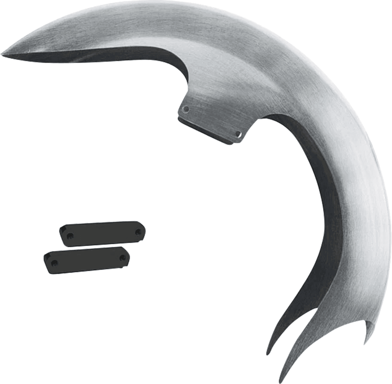 PAUL YAFFE BAGGER NATION 14011174 Talon Front Fender - 21" Wheel - With Black Adapters - HD Touring