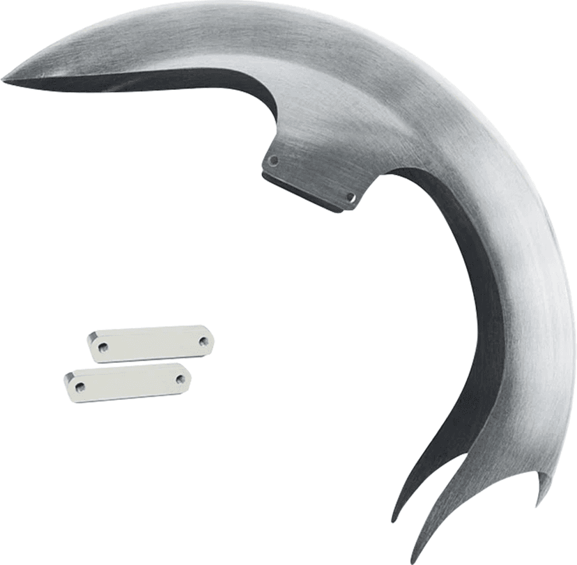 PAUL YAFFE BAGGER NATION 14011175 Talon Front Fender - 21" Wheel - With Chrome Adapters - HD Touring