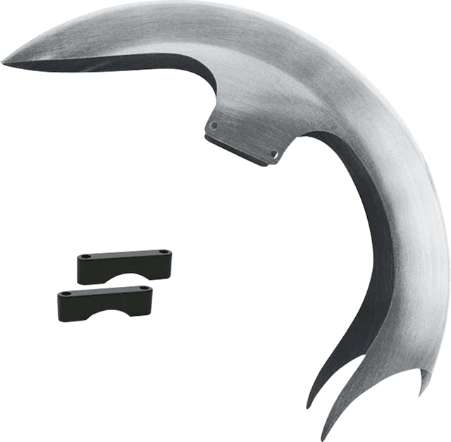PAUL YAFFE BAGGER NATION 14011176 Talon Front Fender - 21" Wheel - With Black Adapters - HD Touring