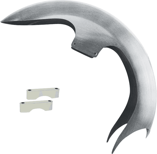 PAUL YAFFE BAGGER NATION 14011177 Talon Front Fender - 21" Wheel - With Chrome Adapters - HD Touring