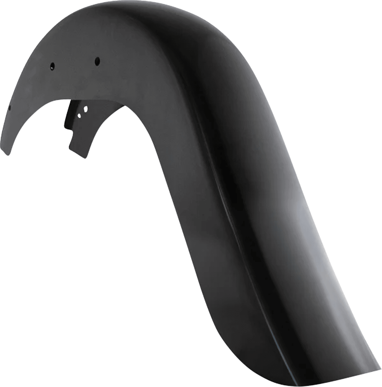 KLOCK WERKS 14011196 Benchmark Rear Fender - Vicla - Smooth - Black - HD Softail '11-'17