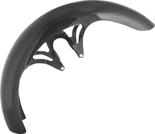 ARLEN NESS 14011204 Front Fender - Wrapper - 21" - Carbon Fiber/Gloss - HD Touring '99-'13 — image 1 of 3