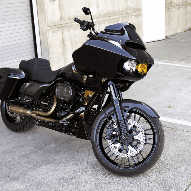 ARLEN NESS 14011206 Front Fender - Wrapper - 21" - Carbon Fiber/Gloss - HD Touring '23-'26 — image 2 of 3