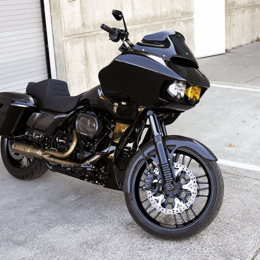 ARLEN NESS 14011206 Front Fender - Wrapper - 21" - Carbon Fiber/Gloss - HD Touring '23-'25 — image 2 of 3