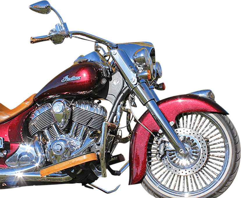 KLOCK WERKS 1402-0382 Klassic Front Fender - Black - 16"-19" - Indian Roadmaster/Chief — image 3 of 4