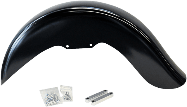 KLOCK WERKS 1402-0382 Klassic Front Fender - Black - 16"-19" - Indian Roadmaster/Chief — image 1 of 4