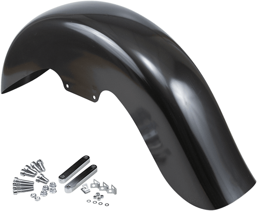 KLOCK WERKS 1402-0383 Klassic Front Fender - Black - 21" - Indian Roadmaster/Chief