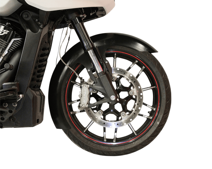 KLOCK WERKS 1402-0415 Slicer Front Fender - 16"-19" - Indian '20-'26 — image 1 of 2