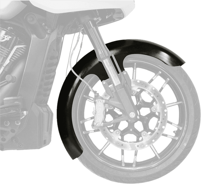 KLOCK WERKS 1402-0416 Wrapper Front Fender - 16"-19" - Indian — image 2 of 2