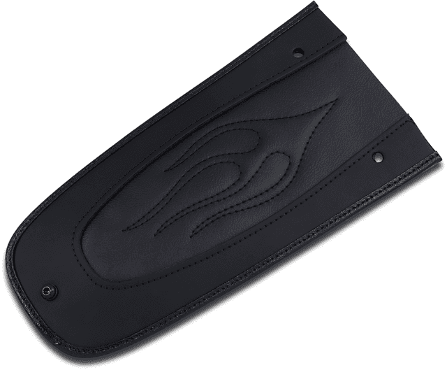 DRAG SPECIALTIES SEATS 1405-0140 Fender Skin - Flame Stitched Automotive-Grade Vinyl Center - 12" — image 1 of 2