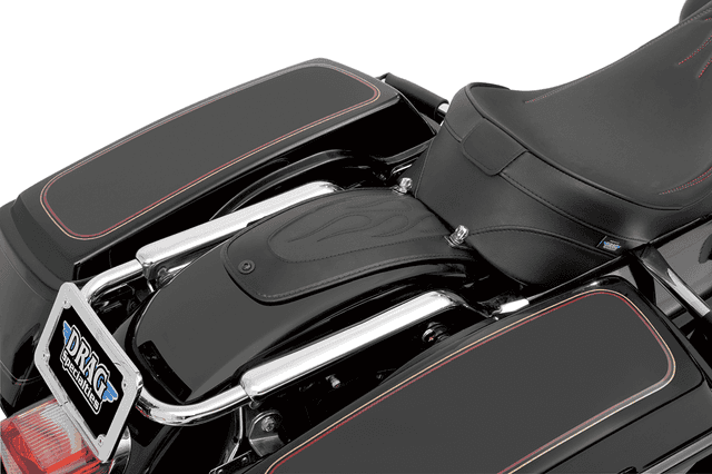 DRAG SPECIALTIES SEATS 1405-0140 Fender Skin - Flame Stitched Automotive-Grade Vinyl Center - 12" — image 2 of 2
