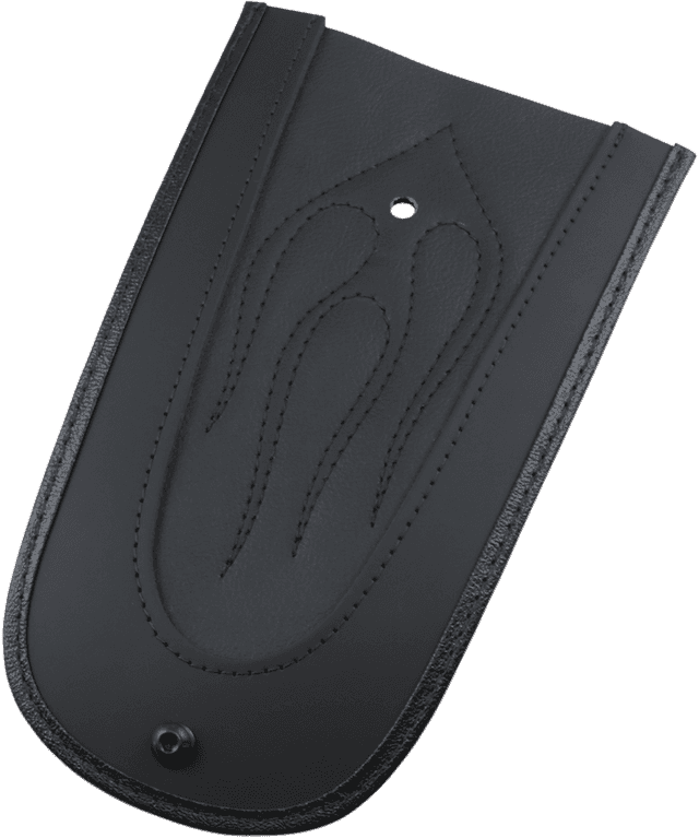 DRAG SPECIALTIES SEATS 1405-0143 Fender Skin - Flame Stitched Automotive-Grade Vinyl Center - 10" — image 1 of 2