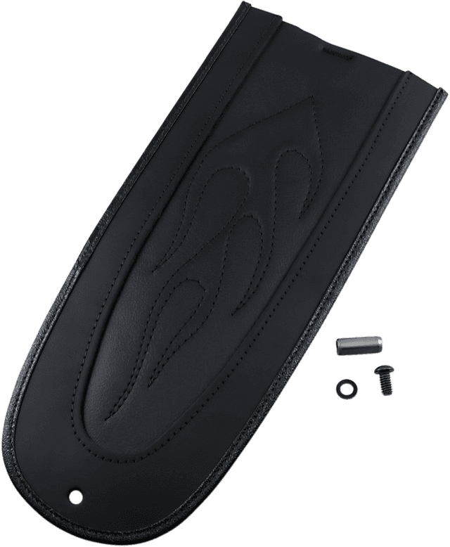 DRAG SPECIALTIES SEATS 1405-0149 Fender Skin - Flame Stitched Automotive-Grade Vinyl Center - 13-1/4" — image 1 of 2