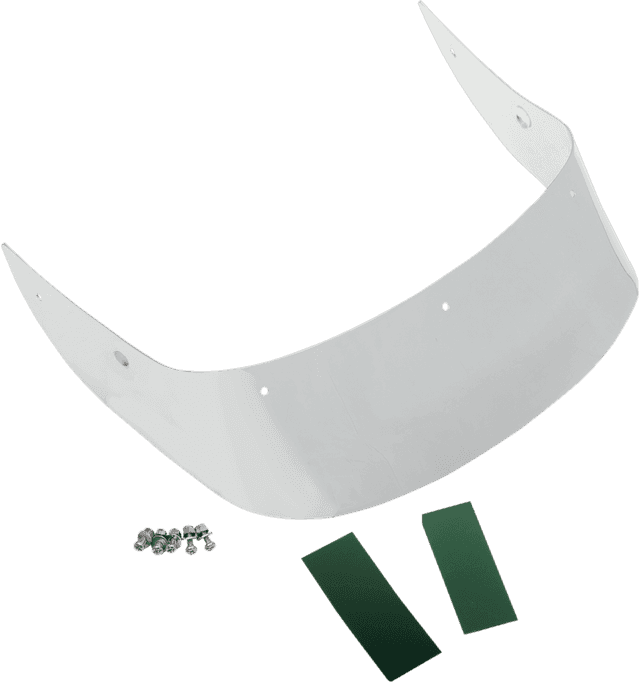 DRAG SPECIALTIES 1405-0170 Fender Skirt - Rear - Chrome — image 1 of 3