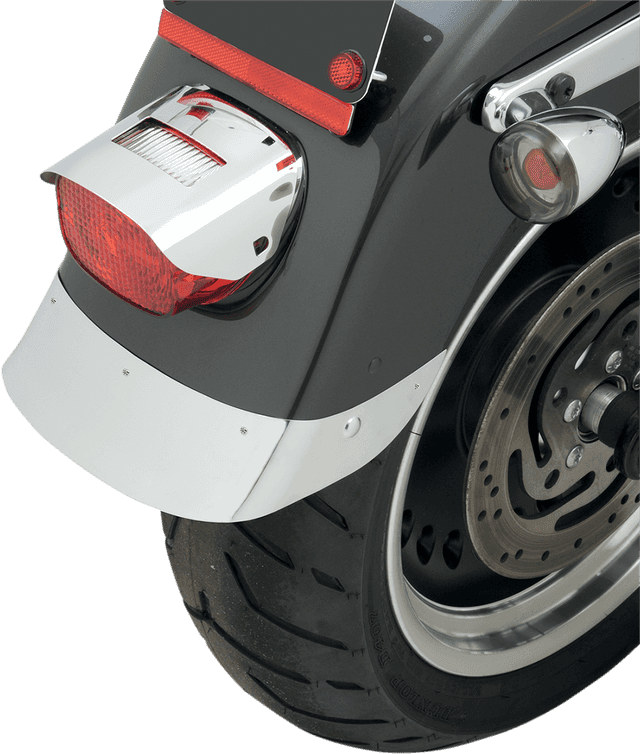 DRAG SPECIALTIES 1405-0170 Fender Skirt - Rear - Chrome — image 3 of 3