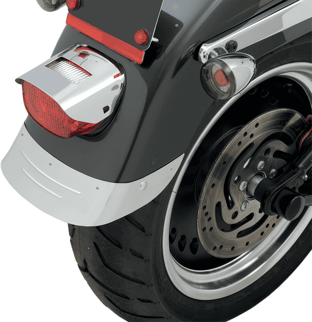 DRAG SPECIALTIES 1405-0171 Fender Skirt - Rear - Chrome — image 2 of 2