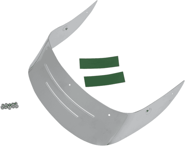 DRAG SPECIALTIES 1405-0171 Fender Skirt - Rear - Chrome — image 1 of 2