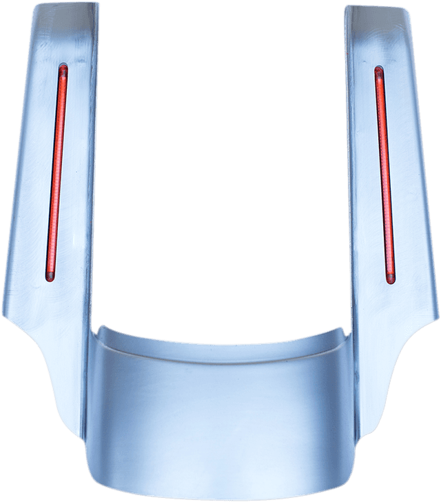 RUSS WERNIMONT DESIGNS 1405-0215 Fender Extension - With LED Strip Lights - Unfinished